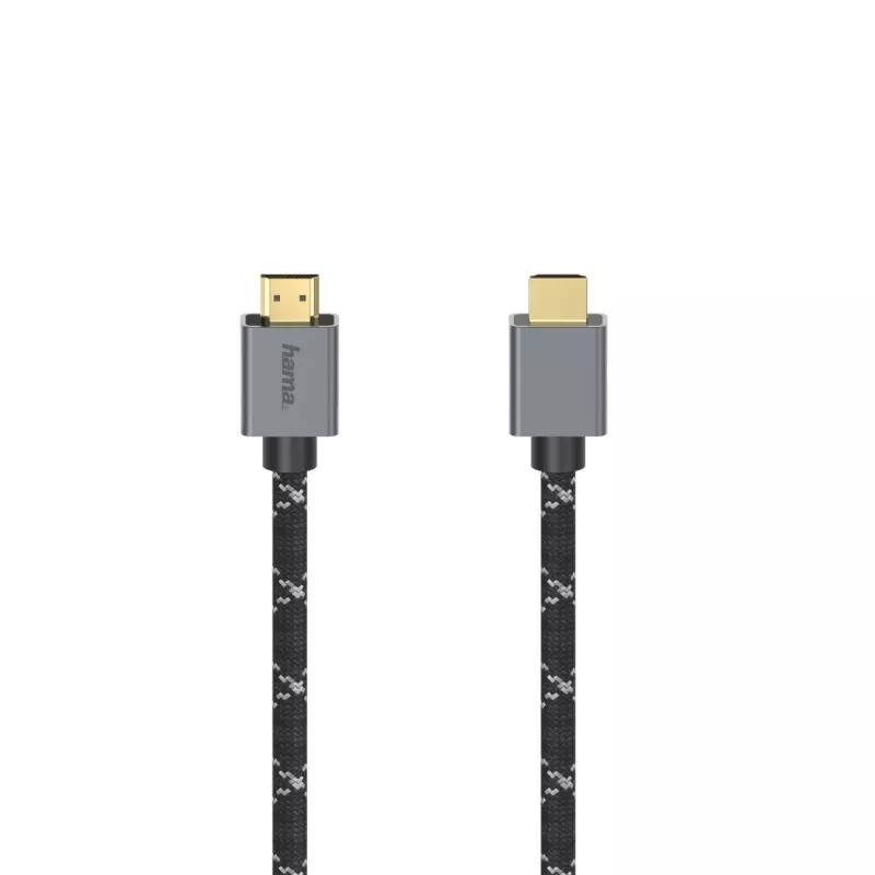 Cabo HDMI Hama 00200504 2 m HDMI Type-A (Standard) preto, cinzento