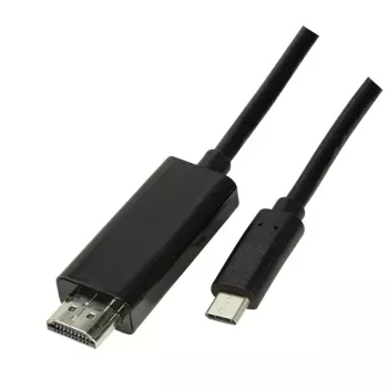 Adaptador gráfico USB LogiLink UA0329 preto