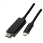 Adaptador gráfico USB LogiLink UA0329 preto