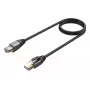 Cabo de rede UNITEK C18149AGY03-2M RJ-45 Cat8 2 m preto