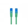 Cabo de rede LANBERG PCF6A-10CC-2000-G Cat6a S/FTP 20 m LSZH, RJ-45, verde