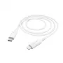 Cabo de carregamento Hama, USB-C - Lightning, 1 m, branco