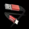 Cabo USB Hama Extreme USB 2.0 1,5 m USB A USB C preto, vermelho