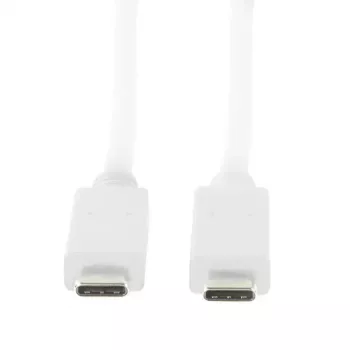 Cabo USB LogiLink CU0131 USB 3.2 Gen 2 1m USB C branco