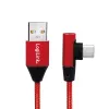 Cabo USB LogiLink CU0146 USB 2.0 1 m USB A USB C vermelho