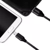 Cabo USB LogiLink CU0143 USB 2.0 0,3 m USB A Micro-USB B preto