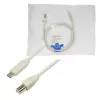 LogiLink CU0160 cabo USB 2.0 de USB-C para USB-B, 1 m, cinzento