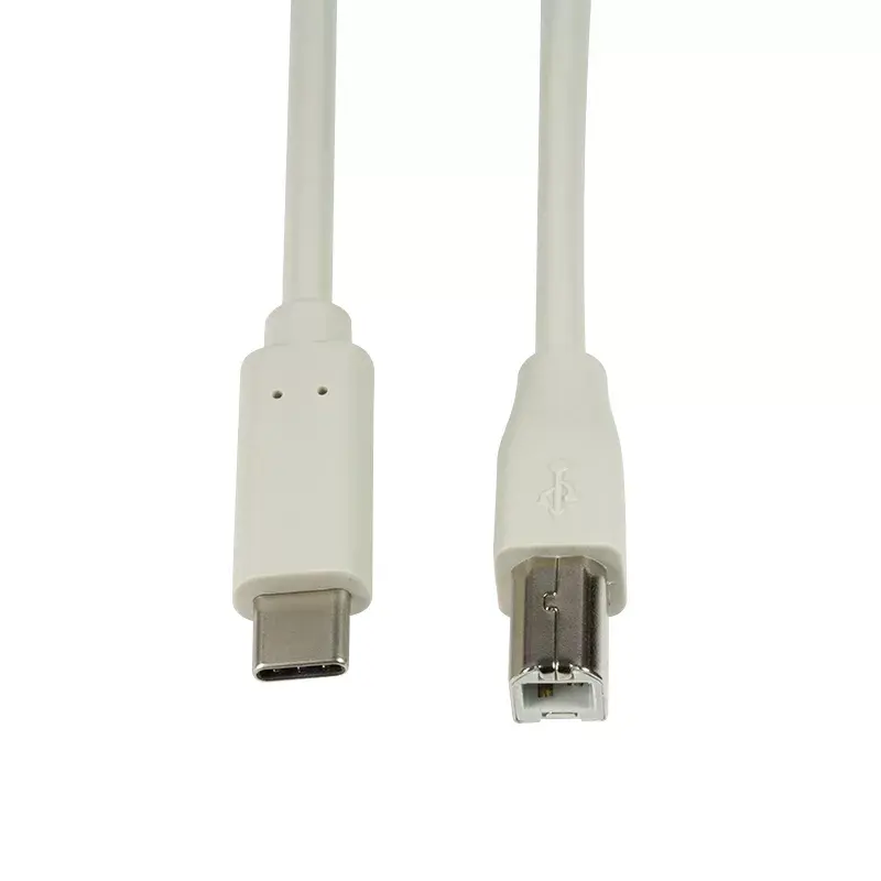 LogiLink CU0160 cabo USB 2.0 de USB-C para USB-B, 1 m, cinzento