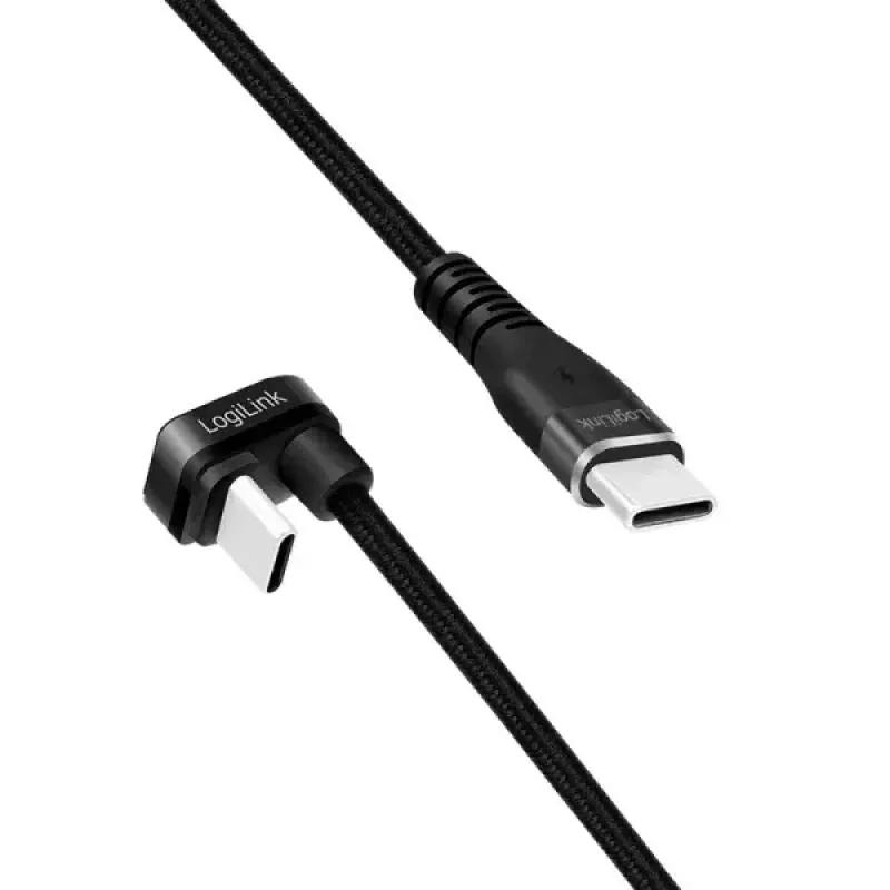 Cabo USB LogiLink CU0194 USB 2.0 3 m USB C preto