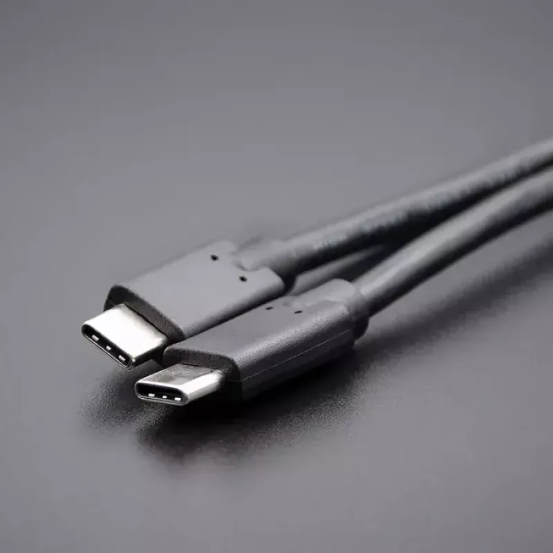 Qoltec 52352 cabo USB-C para USB-C, USB 3.1, 5 Gbit/s, 2,5 m, preto