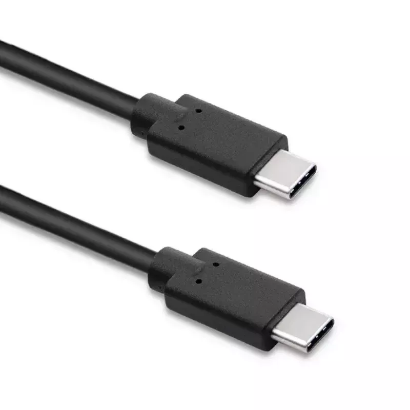 Qoltec 52352 cabo USB-C para USB-C, USB 3.1, 5 Gbit/s, 2,5 m, preto