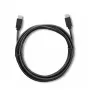 Qoltec 52352 cabo USB-C para USB-C, USB 3.1, 5 Gbit/s, 2,5 m, preto