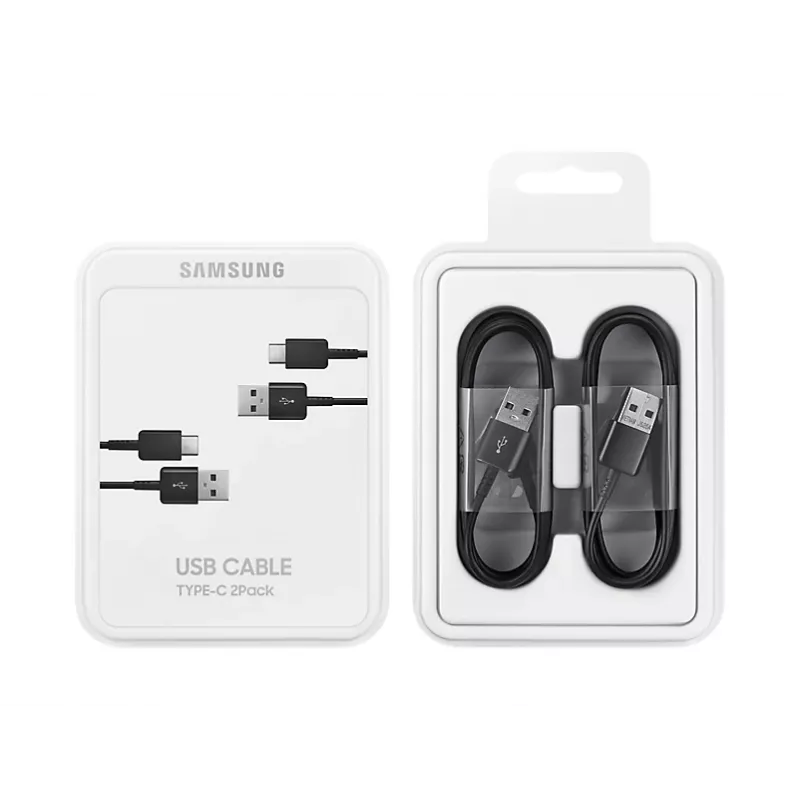 Cabo USB Samsung EP-DG930 1,5m USB A para USB C preto