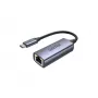 Unitek U1323A adaptador de USB-C para RJ45 Gigabit Ethernet, PD 100 W