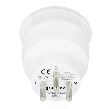 Adaptador de viagem Skross Combo World para Israel