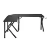 Huzaro Hero 6.3 secretária gaming, 154×48×74 cm, tampo de 1,5 cm, preta