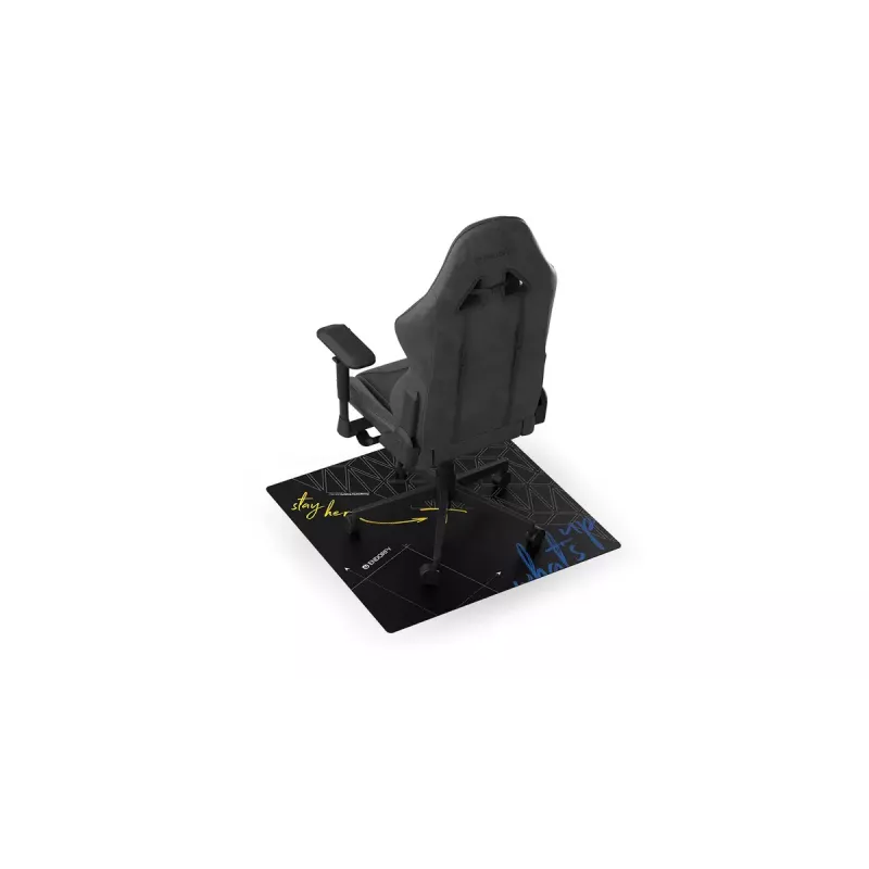 Tapete de proteção de chão ENDORFY FP90S retangular PVC 900×900 mm, preto, 2,8 kg