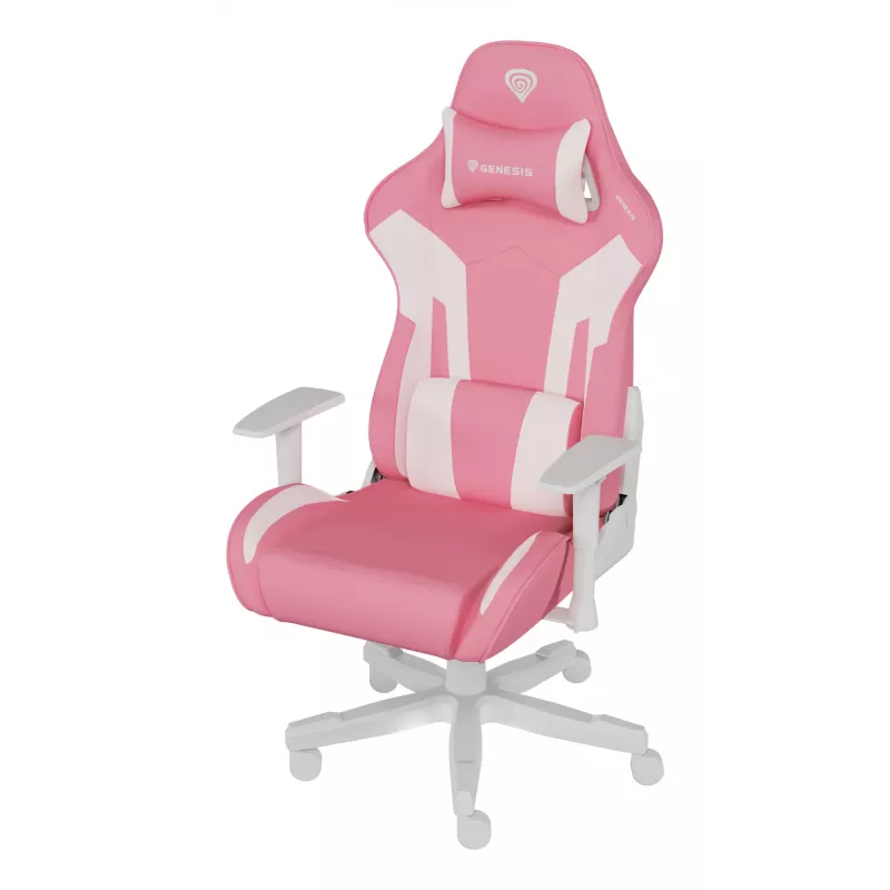 Cadeira de gaming para PC GENESIS Nitro 710 Air filled seat branca 150 kg