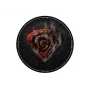 Tapete para cadeira GENESIS Tellur 400 Round Lava multicolor tecido borracha