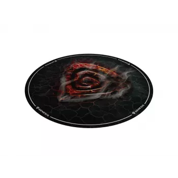 Tapete para cadeira GENESIS Tellur 400 Round Lava multicolor tecido borracha