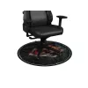 Tapete para cadeira GENESIS Tellur 400 Round Lava multicolor tecido borracha