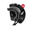Cadeira de gaming Huzaro Combat 5.0 assento em malha preta — assento em malha, encosto respirável, inclinação 90–140°, carga máx. 140 kg, braços, apoio para os pés