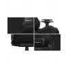 Cadeira de gaming Huzaro Force 7.6 preta — assento tipo concha acolchoado, encosto ajustável, peso máx. 150 kg
