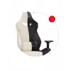 Cadeira de gaming Huzaro Force 7.6 preta — assento tipo concha acolchoado, encosto ajustável, peso máx. 150 kg