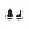 Cadeira de gaming Huzaro Force 7.6 preta — assento tipo concha acolchoado, encosto ajustável, peso máx. 150 kg