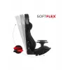 Cadeira de gaming Huzaro Force 7.6 preta — assento tipo concha acolchoado, encosto ajustável, peso máx. 150 kg