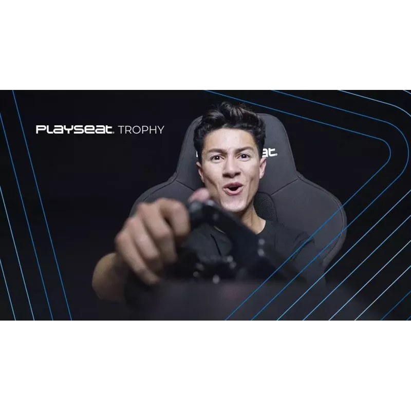 Cadeira de gaming universal Playseat Trophy assento acolchoado preto