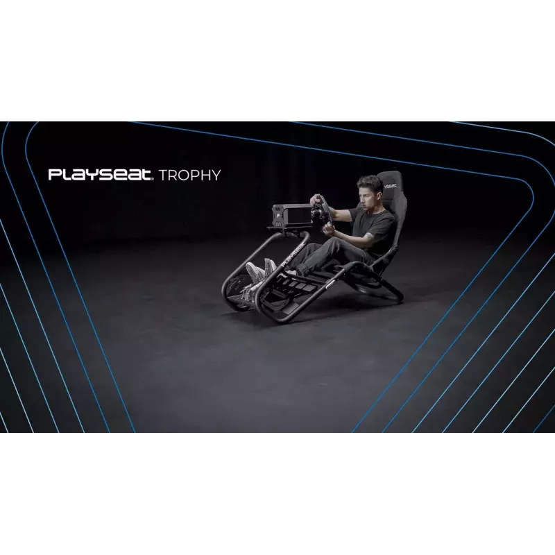 Cadeira de gaming universal Playseat Trophy assento acolchoado preto