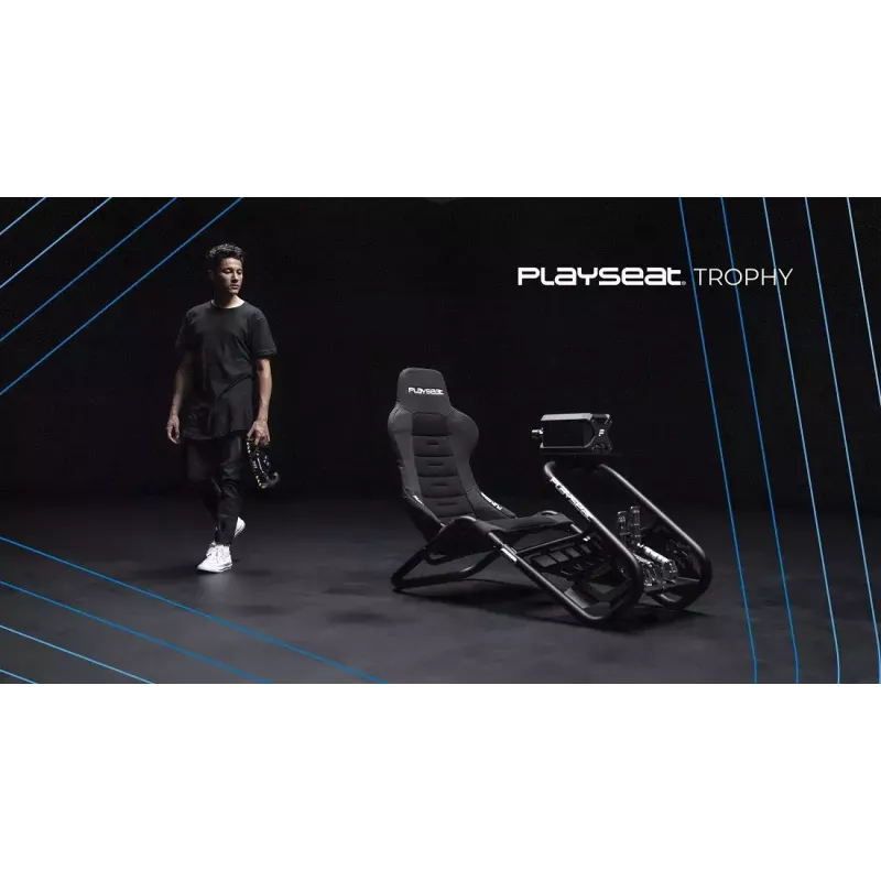 Cadeira de gaming universal Playseat Trophy assento acolchoado preto
