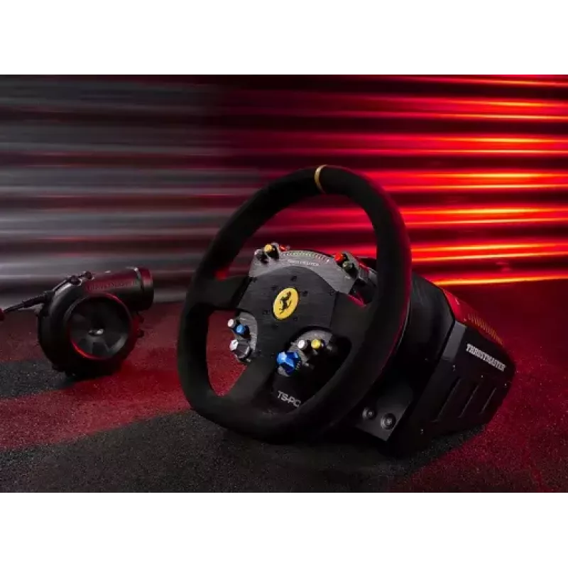 Volante Thrustmaster TS-PC Racer Ferrari 488 Challenge Edition preto USB 2.0 analógico / digital