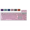 Teclas para teclado GENESIS LEAD 300 universal ABS rosa 122g