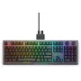 Teclado Alienware Tri-Mode AW920K gaming USB + RF Wireless + Bluetooth cinzento