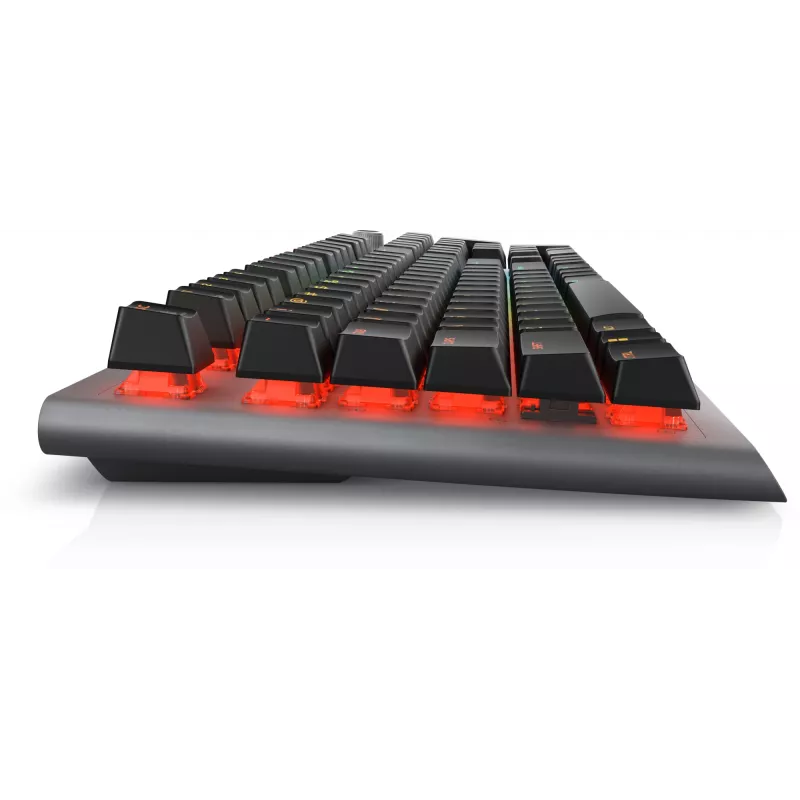 Teclado Alienware Tri-Mode AW920K gaming USB + RF Wireless + Bluetooth cinzento
