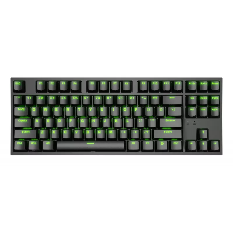Teclado GENESIS Thor 404 TKL gaming USB QWERTY US International preto