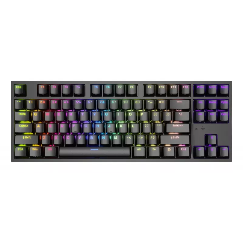 Teclado GENESIS Thor 404 TKL gaming USB QWERTY US International preto