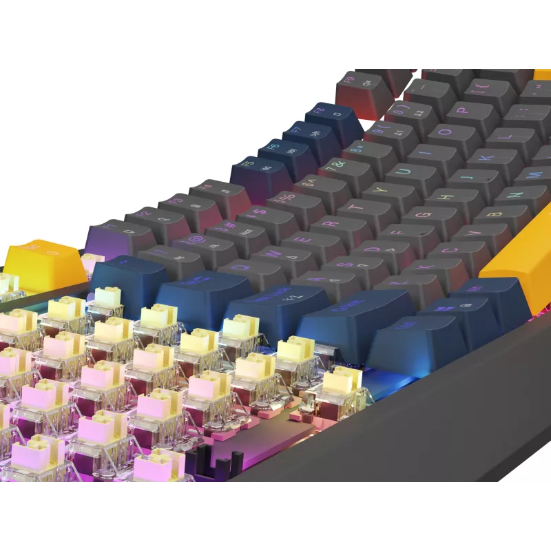 Teclado GENESIS Thor 230 TKL gaming USB QWERTY inglês azul