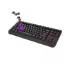 Teclado de gaming mecânico tenkeyless GENESIS Thor 230 TKL — USB, RF Wireless, Bluetooth, 87 teclas QWERTY, cinzento