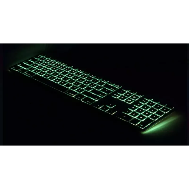 Matias FK318LB-UK retroiluminação RGB para Mac Space Gray – compacto, layout UK