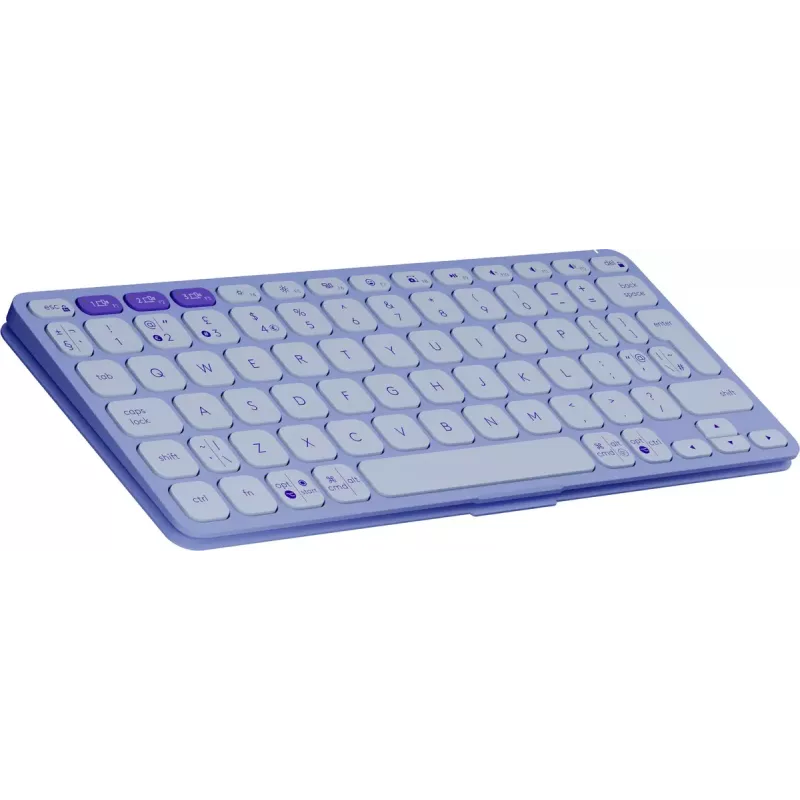 Teclado Logitech Keys-To-Go 2 universal Bluetooth QWERTY US International lilás