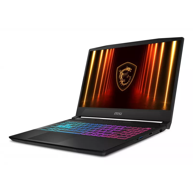 Portátil MSI Katana 15 HX B14WGK-061XPL — 15,6 polegadas QHD+ 165Hz, Intel Core i7-14650HX, 16GB DDR5, 1TB SSD, NVIDIA GeForce RTX 5070, sem sistema operativo, preto