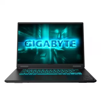 Portátil GIGABYTE GAMING A16 3VHK3EE893SH AMD Ryzen™ 7 260 40,6 cm (16 polegadas) WUXGA 16 GB DDR5-SDRAM 512 GB SSD NVIDIA GeForce RTX 5060 Wi-Fi 6E (802.11ax) Windows 11 Home preto