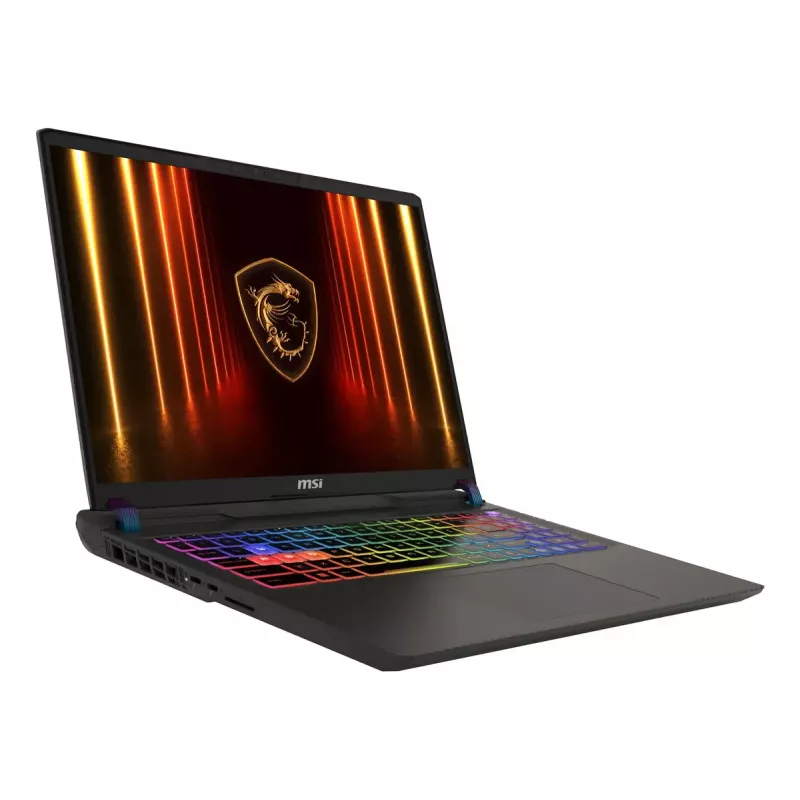 Portátil MSI Vector 16 HX AI A2XWHG-256PL Intel Core Ultra 7 255HX 40,6 cm (16 polegadas) Quad HD+ 16 GB DDR5-SDRAM 1 TB SSD NVIDIA GeForce RTX 5070 Ti Wi-Fi 7 (802.11be) Windows 11 Home cinzento