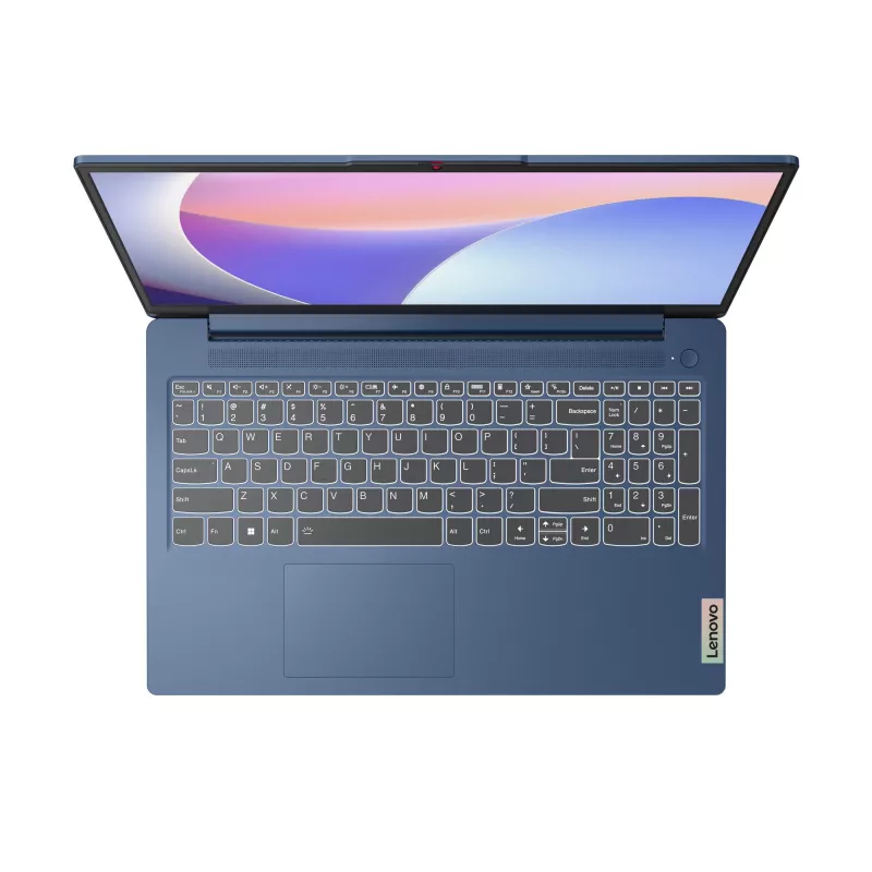Portátil Lenovo IdeaPad Slim 3 15IRU8 — Intel Core i3-1315U, 15,6 polegadas FHD, 8 GB LPDDR5, 512 GB SSD, Windows 11 Home, azul
