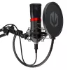 Microfone para PC ENDORFY Solum Streaming, USB-C com fio, padrão cardioide, 48 kHz/16 bits, 18–21000 Hz, montagem em mesa, inclui aranha e pop filter
