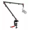 Suporte de microfone boom GENESIS NGM-2156 base de mesa preto