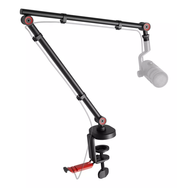 Suporte de microfone boom GENESIS NGM-2156 base de mesa preto